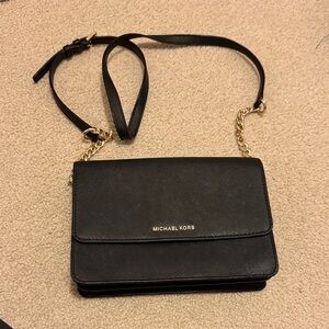 Michael Kors Elegant Black Crossbody Bag